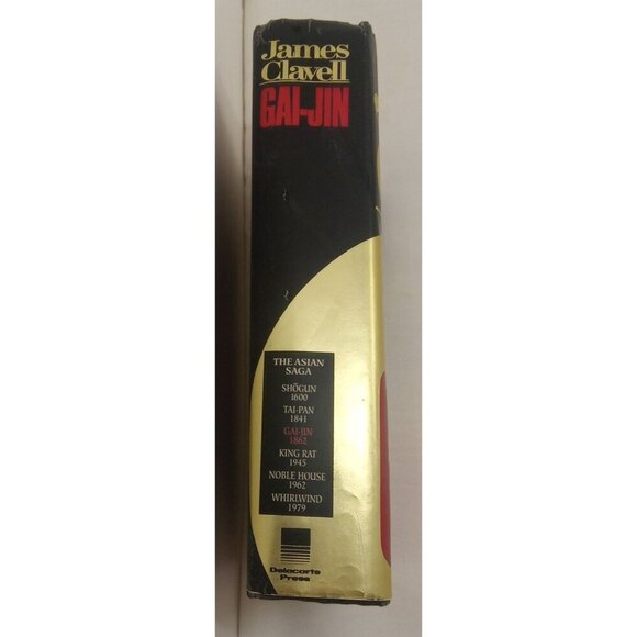 Gai-Jin James Clavell Japan Historical Fiction Novel HC Dust Jacket Vintage - Picture 3 of 9